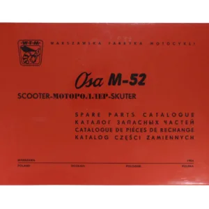 KATALOG CZĘŚCI ZAMIENNYCH WFM OSA M52