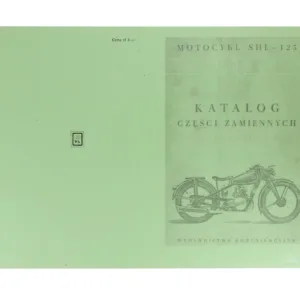 KATALOG CZĘŚCI ZAMIENNYCH SHL 125