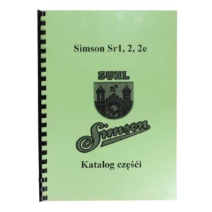 KATALOG CZĘŚCI ZAMIENNYCH SIMSON SR1 SR2 SR2E