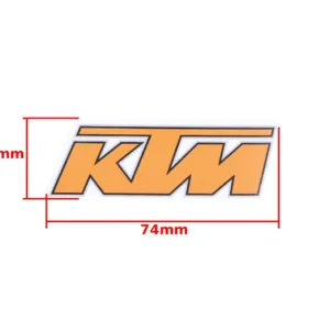 NAKLEJKA KTM POMARAŃCZOWA MAŁA
