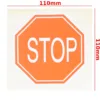 NAKLEJKA ZNAK STOP KAT-D