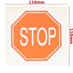 NAKLEJKA ZNAK STOP KAT-D