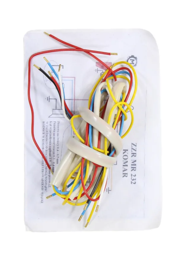 INSTALACJA ELEKTRYCZNA ROMET KOMAR ZZR 232 BIAŁA ML