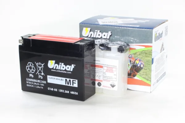 AKUMULATOR UNIBAT CT4B-BS L+ 2.3Ah YT4B-BS