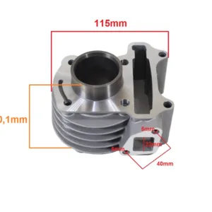 CYLINDER KYMCO AGILITY/CITY/SUPER 8/FILLY 50 39mm 4T PIN 13mm TAIWAN