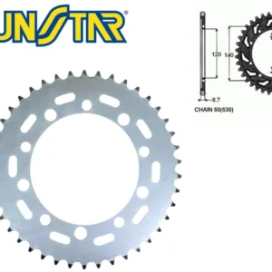 ZĘBATKA TYŁ SUNSTAR STALOWA SUNR1-5500-42