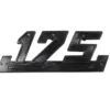 EMBLEMAT ZNACZEK BOCZKA WSK 175 CZARNY