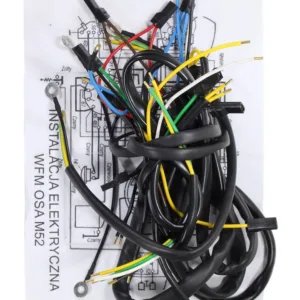 INSTALACJA ELEKTRYCZNA WFM OSA M52 CZARNA ML
