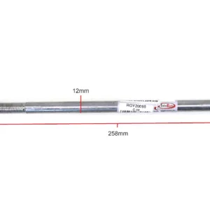 OŚKA M12 x 258mm BENZER, BARTON, STREET, ZIPP, GY6