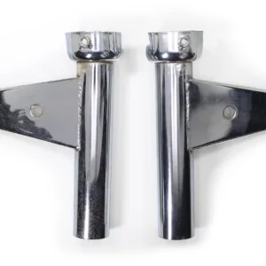 UCHWYT LAMPY PRZÓD LEWY / PRAWY CHROM SHAFT Y50