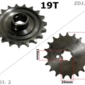 ZĘBATKA PRZÓD MZ ETZ 250 19z