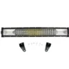 LAMPA PRZÓD HALOGEN 108szt. DIODA LED 120W 6500K WYGIĘTA