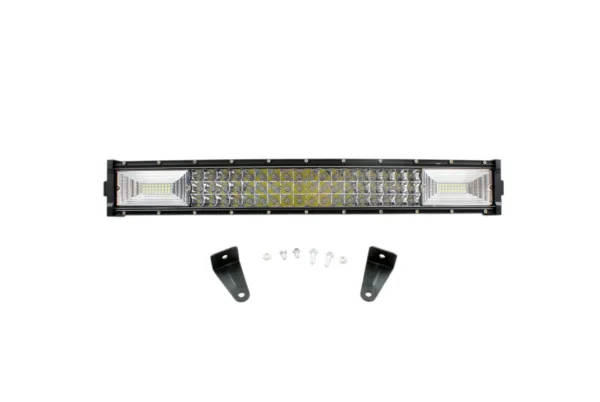 LAMPA PRZÓD HALOGEN 108szt. DIODA LED 120W 6500K WYGIĘTA