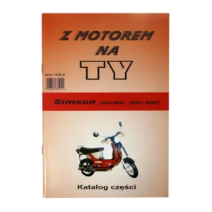 KATALOG CZĘŚCI Z MOTOREM NA TY - SIMSON SR50 SR80 SR50/1 SR80/1