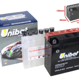 AKUMULATOR UNIBAT CB5LB-BS P+ 12V 5AH