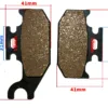 KLOCKI HAMULCOWE SUZUKI LT-A 400/LT-A 450/LT-A500 LC FM