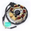 APARAT ZAPŁONOWY STATOR ATV MOTOROWER 8 CEWEK SILNIK POZIOMY Z OZNACZENIEM 139FMB, 147FMD, 152FMH, 154FMI WYSTĘPUJĄCY W ATV CHIŃSKIE QUADY, MOTOROWERY STREET, CROSS, CZOPER