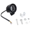 LAMPA LED Z SOCZEWKĄ I TRYBEM MIGANIA DC 12V 10W