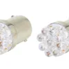 ŻARÓWKA 12V BA15S-43MM LED CZERWONA SC