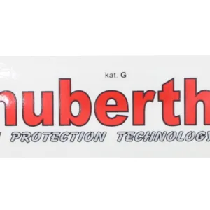 NAKLEJKA SCHUBERTH CZERWONA KAT-G