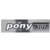 NAKLEJKA ROMET MOTORYNKA PONY BIAŁA 301 KAT-K