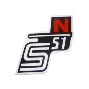 NAKLEJKA SIMSON S51 N CZERWONA
