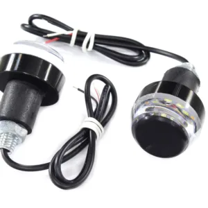 LAMPA LED KOŃCÓWKA KIEROWNICY BIAŁY