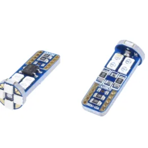 ŻARÓWKA 12V LED T10-3030-12SMD NIEBIESKA (BRAK ECE)