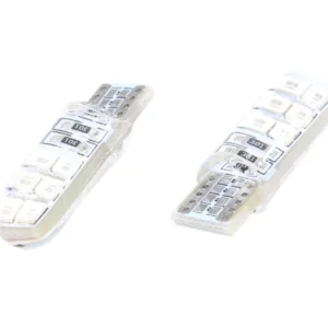 ŻARÓWKA 12V LED T10-2835-12SMD CZERWONA SILIKON (BRAK ECE)