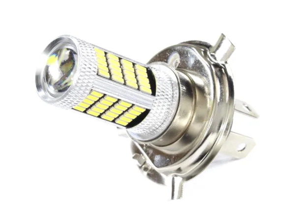 ŻARÓWKA 12V H4 LED P43T 4014 92SMD BIAŁA SC