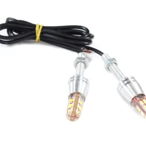 ŻARÓWKA 12V LED NAKRĘTKA M5x25mm 24SMD BIAŁA (BRAK ECE)