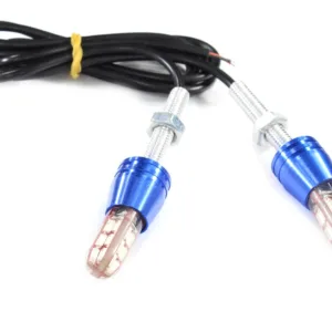 ŻARÓWKA 12V LED NAKRĘTKA M5x25mm 24SMD NIEBIESKA (BRAK ECE)