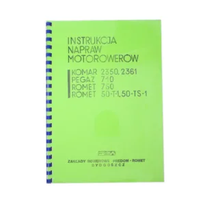 KATALOG INSTRUKCJA NAPRAW ROMET KOMAR 2350 2361 PEGAZ 710