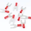 KONEKTOR KOŃCÓWKA WIDEŁKOWA M6 IZOLOWANA 6.4mm 0.5-1.5mm KPL. 10szt.