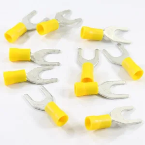 KONEKTOR KOŃCÓWKA WIDEŁKOWA M8 IZOLOWANA 6.3mm 4.0-6.0mm KPL. 10szt.