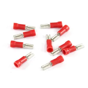 KONEKTOR PŁASKI 2,8MM ŻEŃSKI IZOLOWANY, 0,5MM, 0,5-1,5MM, 10SZT