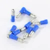KONEKTOR MĘSKI 5mm OKRĄGŁE GNIAZDO IZOLOWANY 1.5-2.5mm KPL. 10szt.