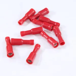 KONEKTOR OKRĄGŁY PEŁNA IZOLACJA, ŻEŃSKI 4mm 0,5-1,5mm KPL. 10szt.