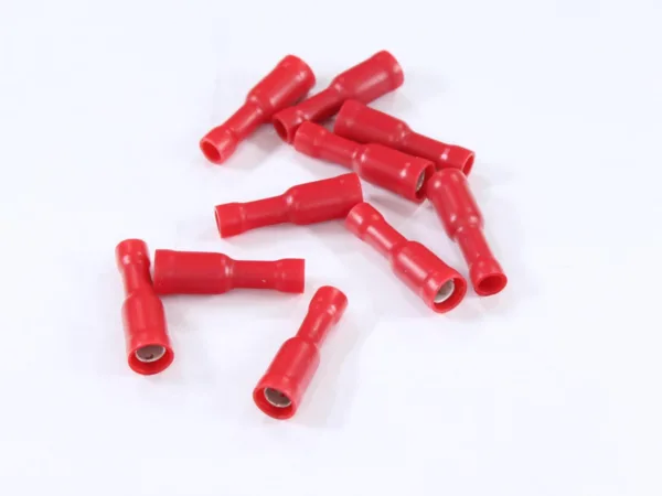 KONEKTOR OKRĄGŁY PEŁNA IZOLACJA, ŻEŃSKI 4mm 0,5-1,5mm KPL. 10szt.