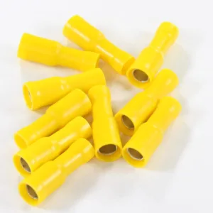 KONEKTOR OKRĄGŁY PEŁNA IZOLACJA, ŻEŃSKI 5mm, 4-6mm, KPL. 10szt.