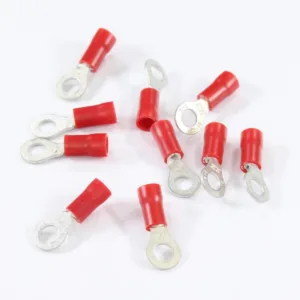 KOŃCÓWKA OCZKOWA M4 IZOLOWANA 4,3mm 0,5-1,5mm KPL. 10szt.