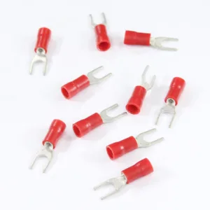 KONEKTOR KOŃCÓWKA WIDEŁKOWA M4 IZOLOWANA 4.3mm 0.5-1.5mm KPL. 10szt.