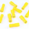 KONEKTOR PŁASKI 6,3mm ŻEŃSKI PEŁNA IZOLACJA 0,8mm 4-6mm KPL. 10szt.