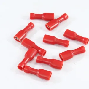 KONEKTOR ŻEŃSKI 4.8x0.8 GNIAZDO PŁASKIE PEŁNA IZOLACJA 0.5-1.5mm KPL. 10szt.