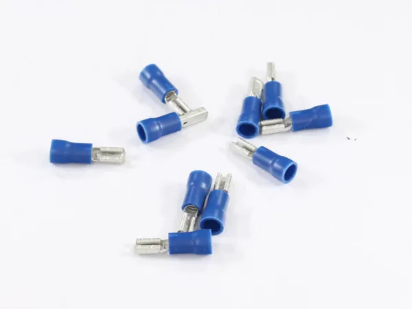 KONEKTOR PŁASKI 2,8mm ŻEŃSKI IZOLOWANY 0,8mm 1,5-2,5mm KPL. 10szt.