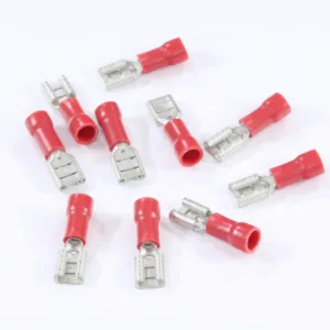 KONEKTOR ZEŃSKI 4.8x0.8 GNIAZDO PŁASKIE IZOLOWANY 0.5-1.0mm KPL. 10szt.