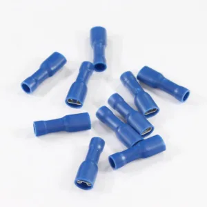KONEKTOR ŻEŃSKI 4.8x0.5 GNIAZDO PŁASKIE PEŁNA IZOLACJA 1.5-2.5mm KPL. 10szt.