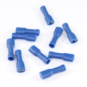 KONEKTOR PŁASKI 4,8MM ŻEŃSKI PEŁNA IZOLACJA, 0,8MM, 1,5-2,5MM