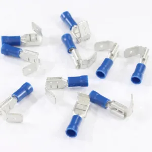 KONEKTOR ROZGAŁĘŹNIK 6.3x0.8mm IZOLOWANY PŁASKI 1.5-2.5mm KPL. 10szt.