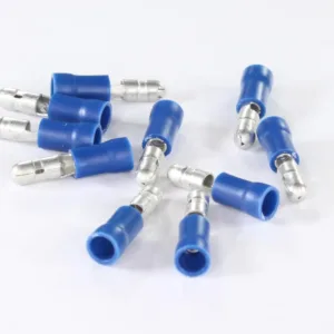 KONEKTOR MĘSKI 4.0mm KOŃCÓWKA OKRĄGŁA IZOLOWANY 1.5-2.5mm KPL. 10szt.